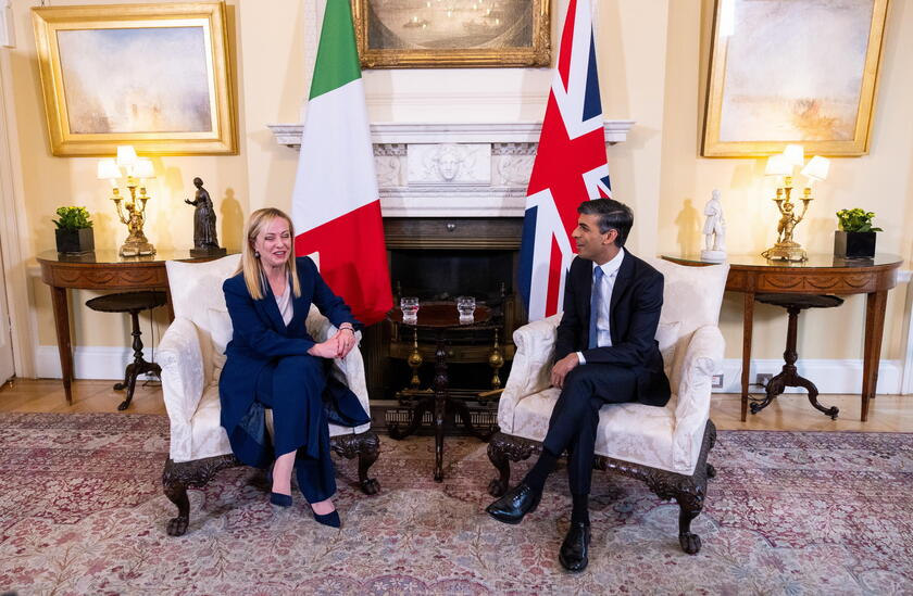 Premier italiana, Giorgia Meloni, de visita en Londres