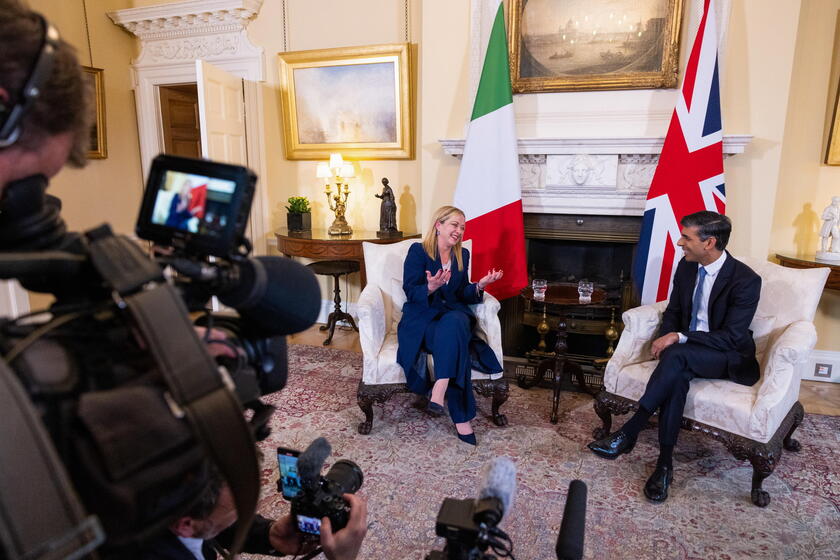 Premier italiana, Giorgia Meloni, de visita en Londres