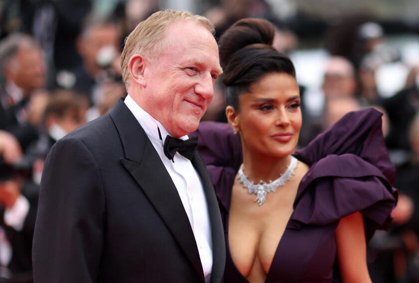 Salma Hayek e Francois-Henri Pinault © ANSA/EPA