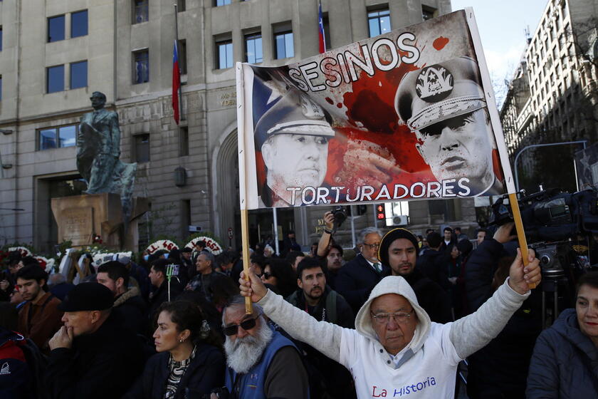 Ceremony for the 50th anniversary of the coup against Salvador Allende in Chile