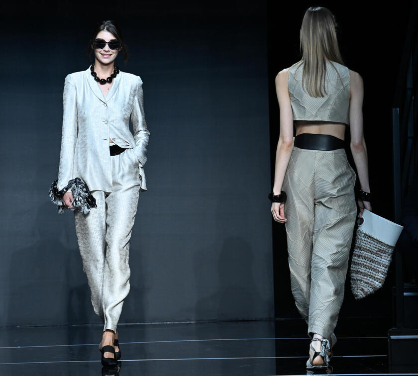 ITALY MILAN FASHION WEEK - RIPRODUZIONE RISERVATA