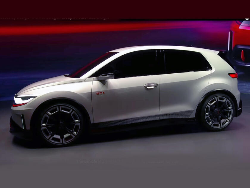 Vw Concept ID.GTI, elettrica che diventa bella ed emozionale © ANSA/Volkswagen