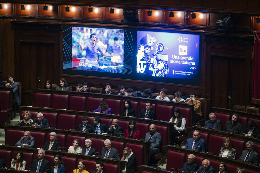 Aula della Camera, evento Rai: 'una grande storia italiana'