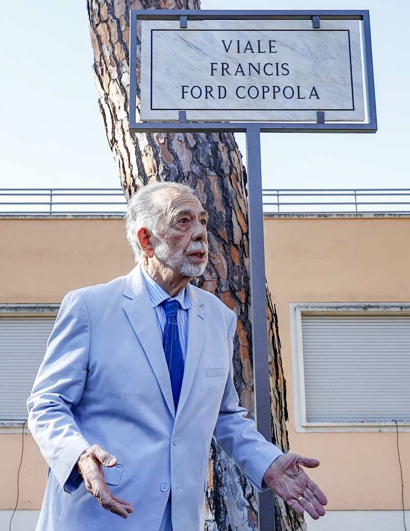 Francis Ford Coppola at Cinecittà