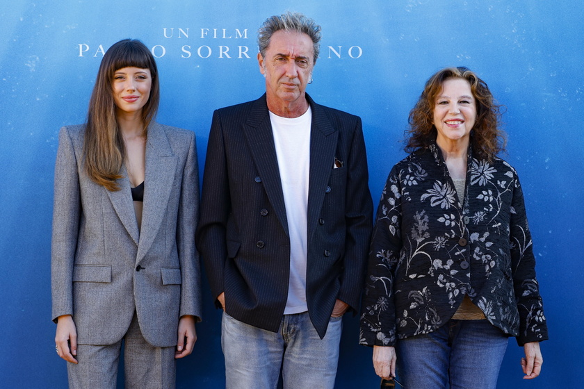 Photocall for the movie 'Parthenope' in Rome