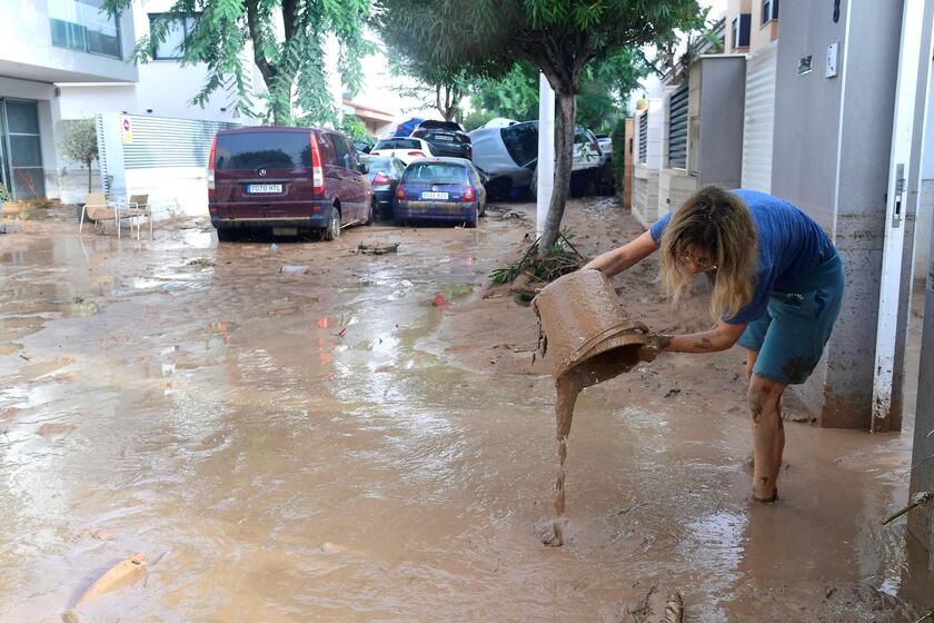 Piogge torrenziali in Spagna