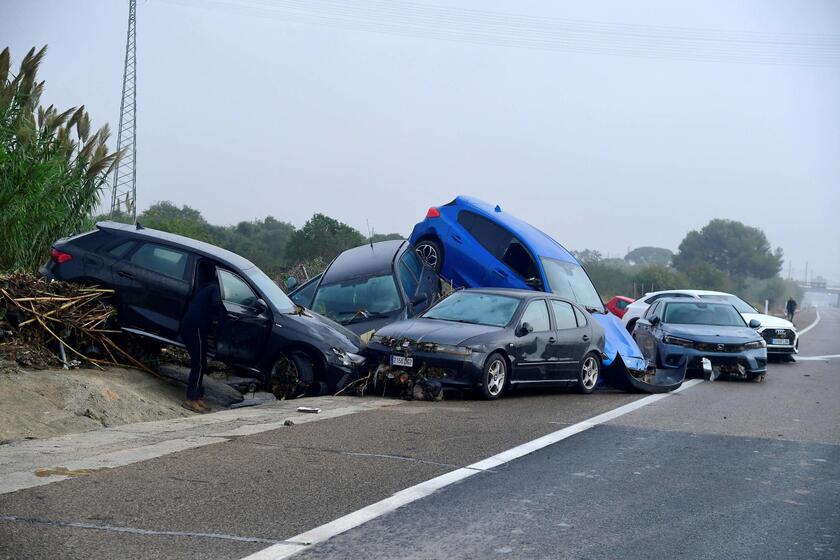 Piogge torrenziali in Spagna