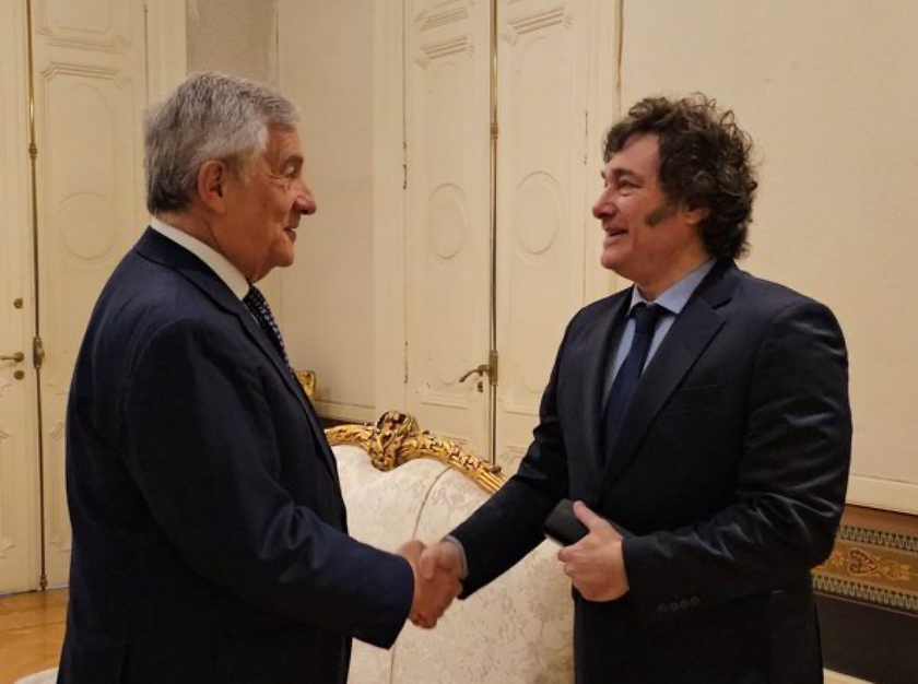 Antonio Tajani de visita por Brasil y Argentina