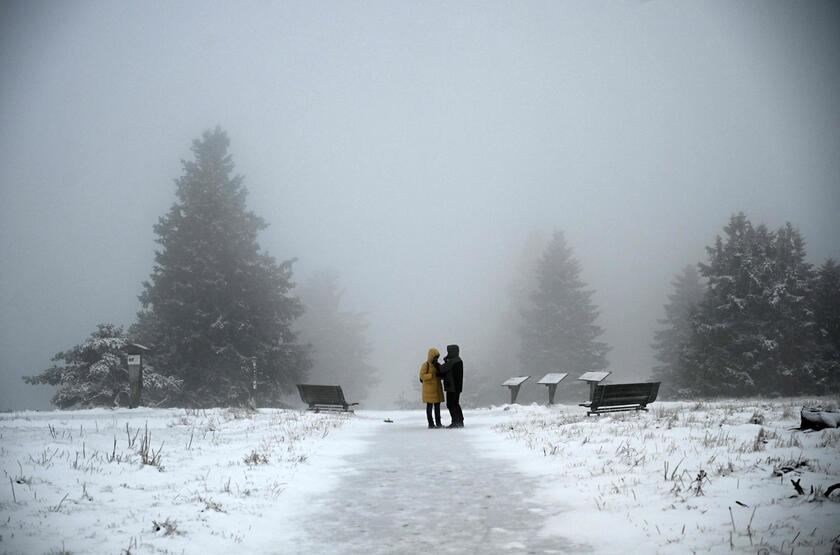 Germania: la neve disegna i paesaggi