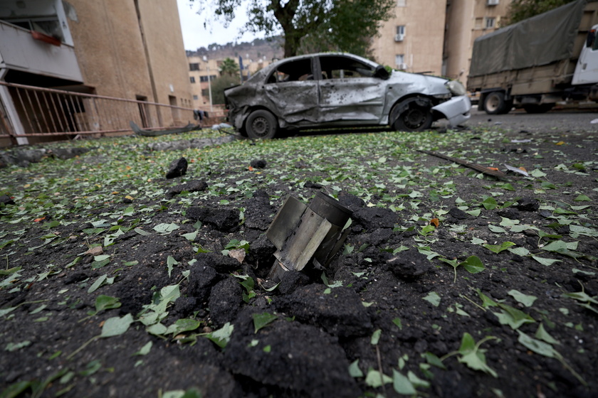 Damage in Kyriat Shmona following pre-ceasefire rocket hit