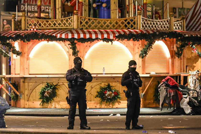 At least one dead and dozens injured after car driven into crowd at German Christmas market