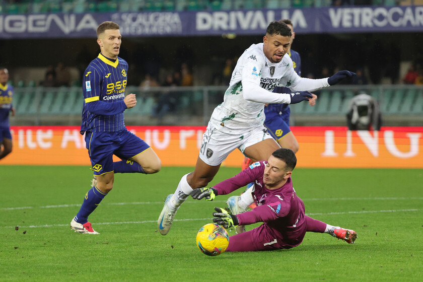 Soccer: Serie A; Hellas Verona vs Empoli FC