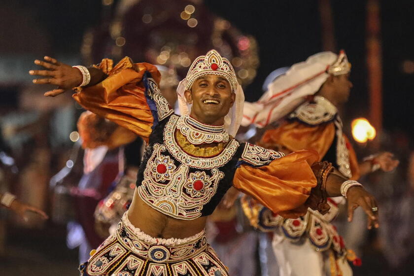 Navam Perahera - Annual Buddhist cultural pageant in Colombo © ANSA/EPA