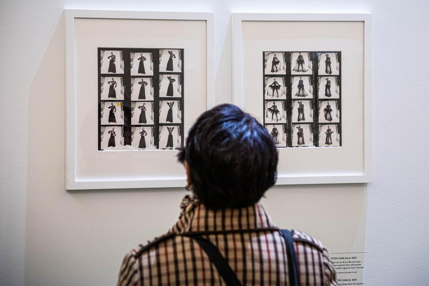 Yves Saint Laurent exhibition in Paris © ANSA/EPA