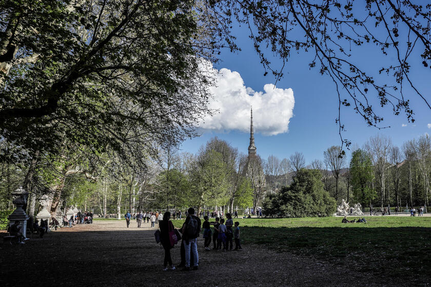 Centro de Turim no feriado da 'Pasquetta'