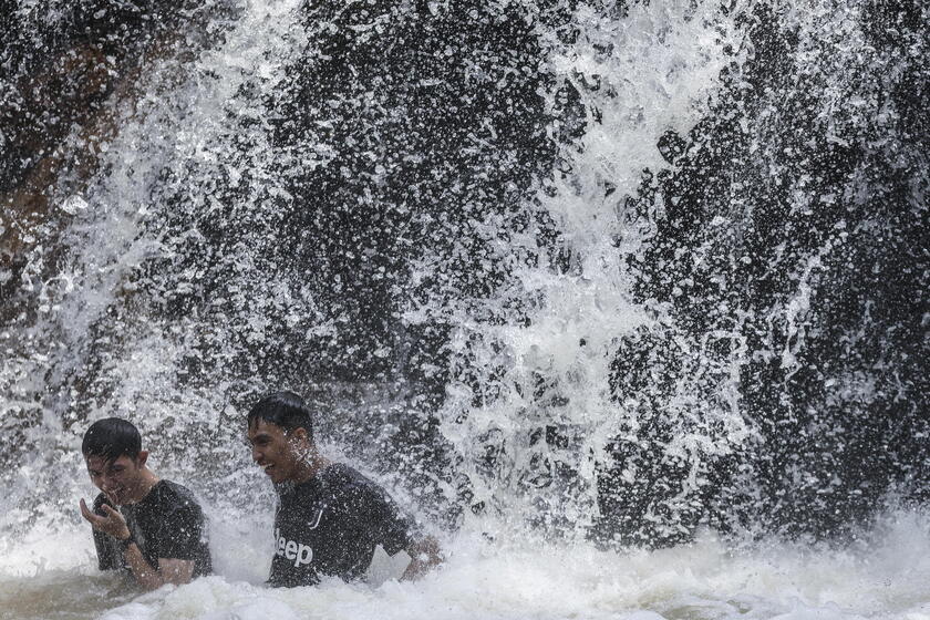 Forte ondata di caldo in Malesia