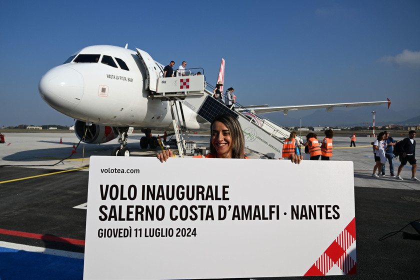 Al via i primi voli di linea dall'Aeroporto di Salerno