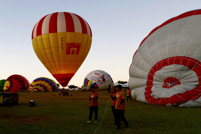 International hot air balloon festival in Taiwan