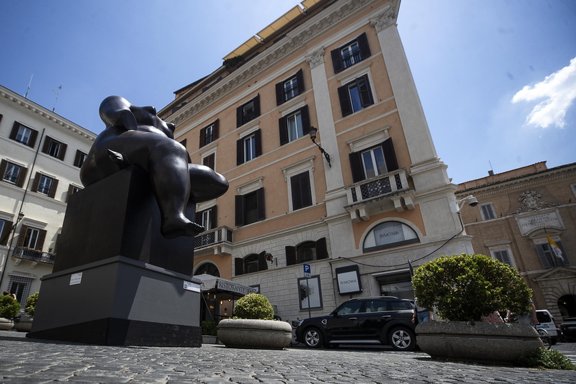 Roma exhibe a Botero con 8 piezas en plazas icónicas