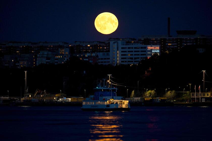 La luna llena de Esturión