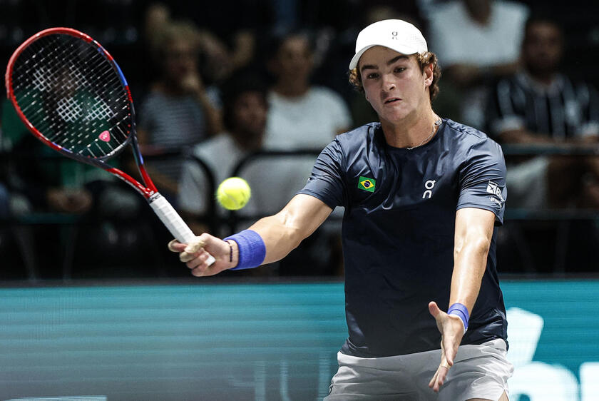 Tennis Davis Cup Final group Netherlands vs Brazil