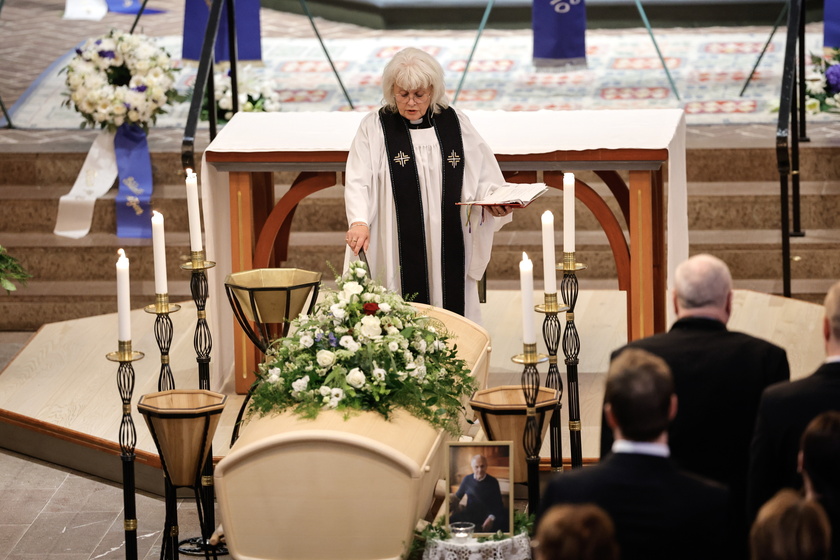 Funeral of late Swedish soccer manager Sven-Goran Eriksson in Torsby