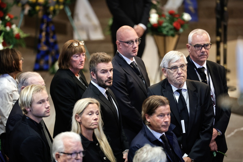 Funeral of late Swedish soccer manager Sven-Goran Eriksson in Torsby