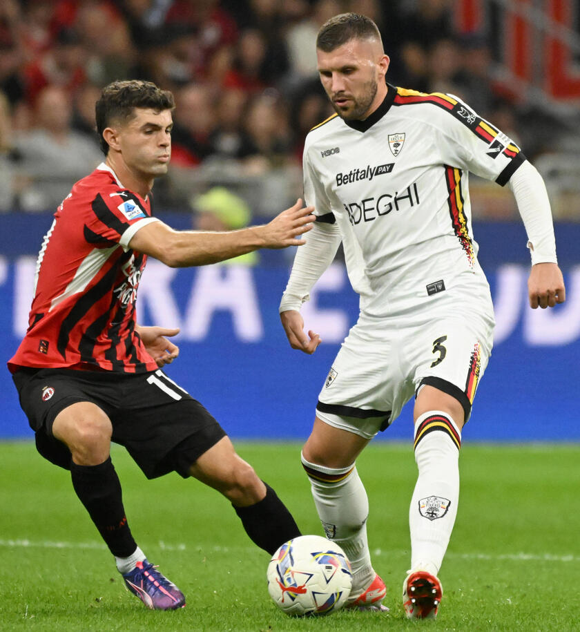 Soccer: serie A; Milan vs Lecce