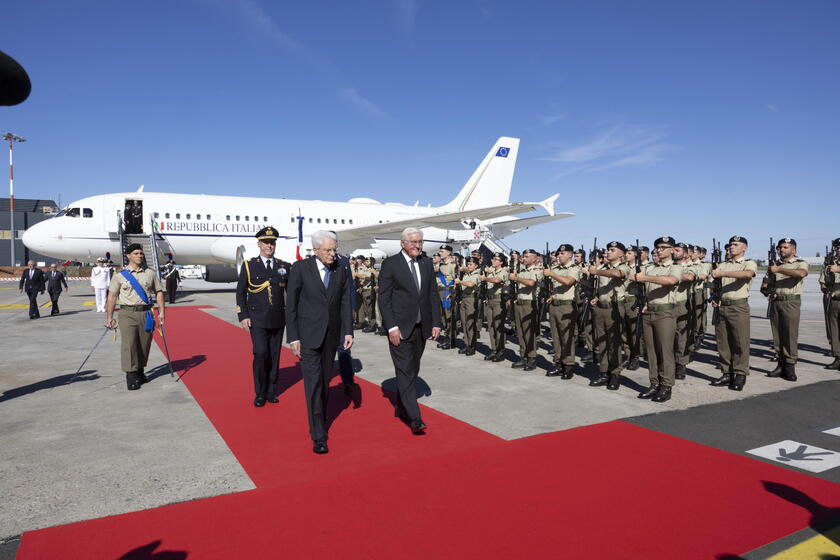 German President Steinmeier attends the commemorative event of the 80th anniversary of the Marzabotto Massacre in Bologna