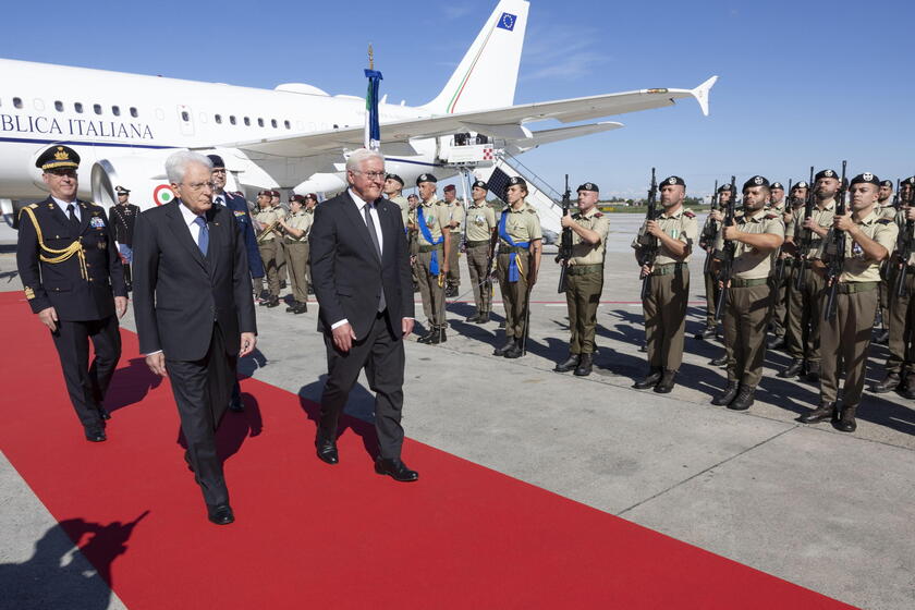 German President Steinmeier attends the commemorative event of the 80th anniversary of the Marzabotto Massacre in Bologna