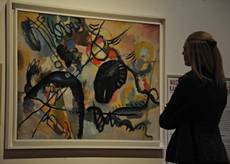 Mostra su Kandinsky a Vercelli