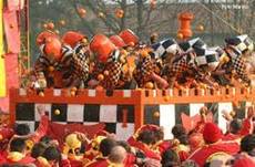 Carnevale: Ivrea, battaglia delle arance