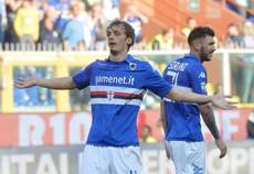 Samp, 2 settimane di stop per Gabbiadini