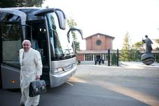 POPE DOES SPIRITUAL EXERCISES, SET TO STUDY GAY UNIONS