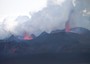 Il vulcano tra l'1 e il 2 aprile