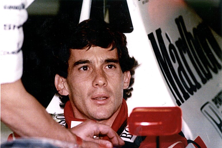 Ayrton Senna faleceu aos 34 anos, em 1994, em Ímola, na Itália - TODOS OS DIREITOS RESERVADOS