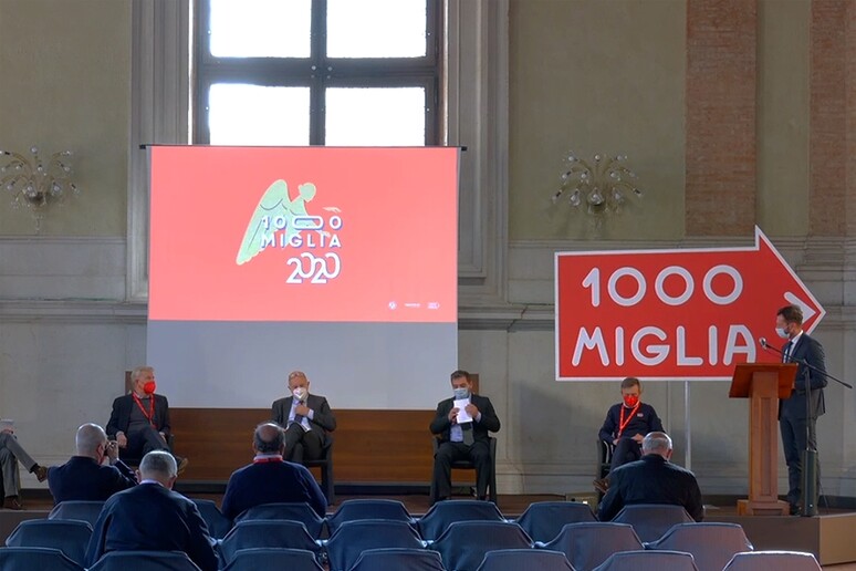 1000 Miglia 2020, rigorose misure per evitare i contagi © ANSA/1000 Miglia