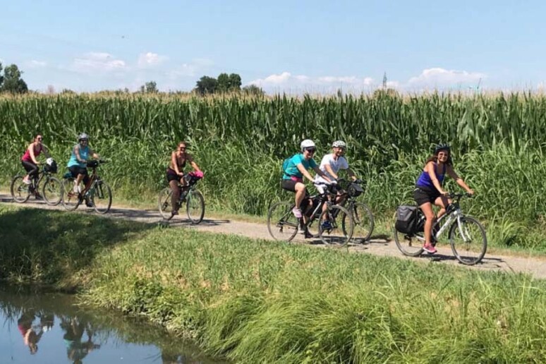 La Ciclovia del Sole in festa nel weekend - RIPRODUZIONE RISERVATA