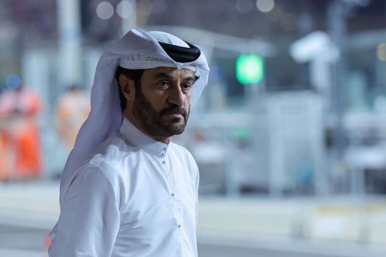 El presidente de la FIA, Mohammed ben Sulayem © ANSA/AFP