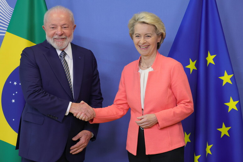 Lula y von der Leyen debaten acuerdo UE-Mercosur - TODOS LOS DERECHOS RESERVADOS