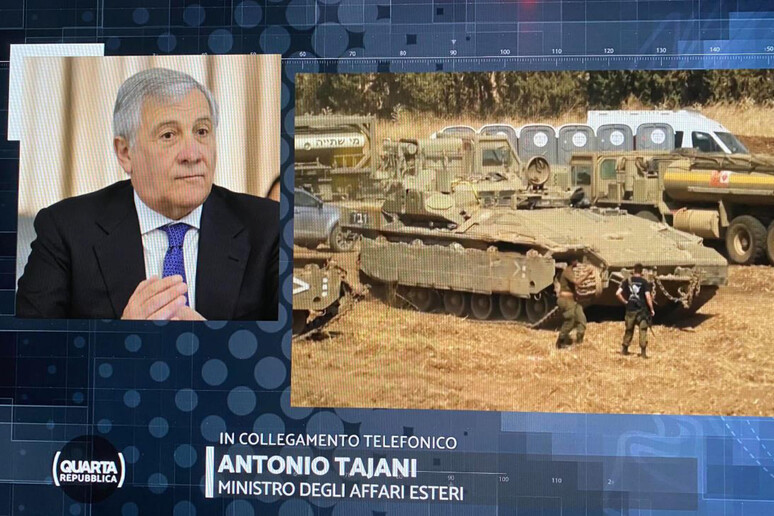 La cancillería italiana acompaña de cerca la situación de las tropas italianas de la Unifil, dice Antonio Tajani. - TODOS LOS DERECHOS RESERVADOS