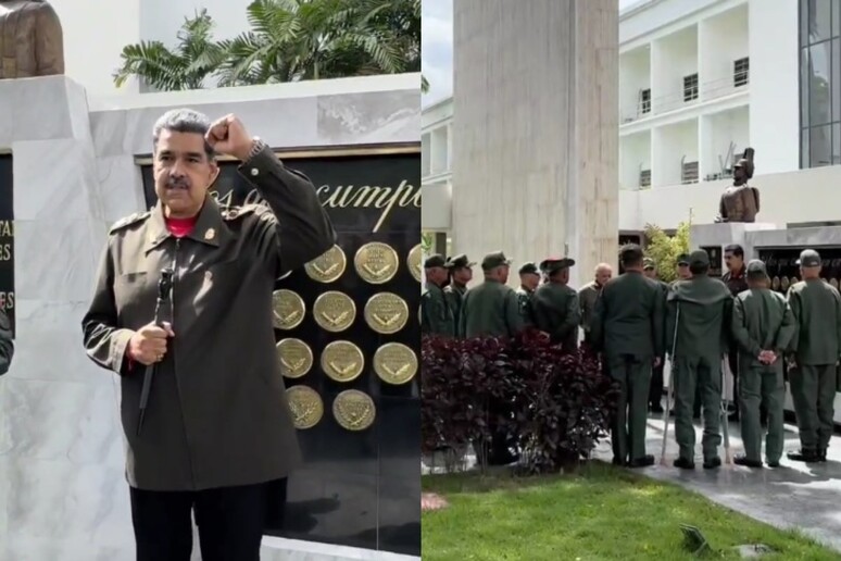 El presidente venezolano se apoya en el poder militar. - TODOS LOS DERECHOS RESERVADOS