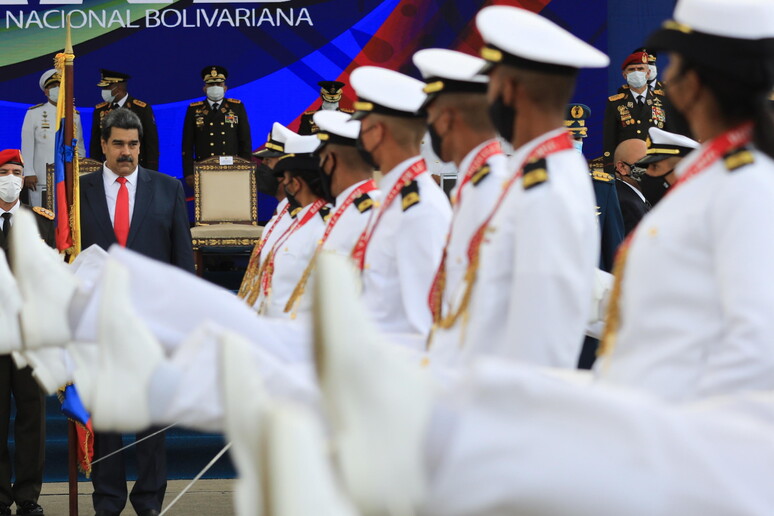 El presidente venezolano en una ceremonia militar. - TODOS LOS DERECHOS RESERVADOS