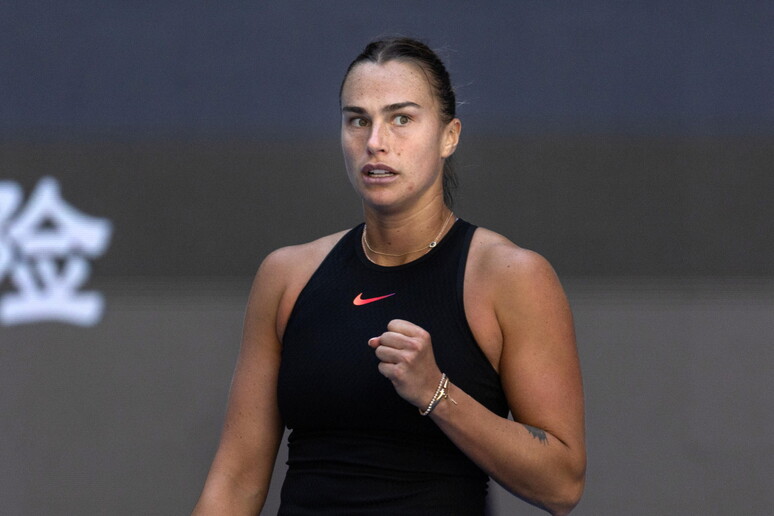 Sabalenka en octavos de final de Wuhan © ANSA/EPA