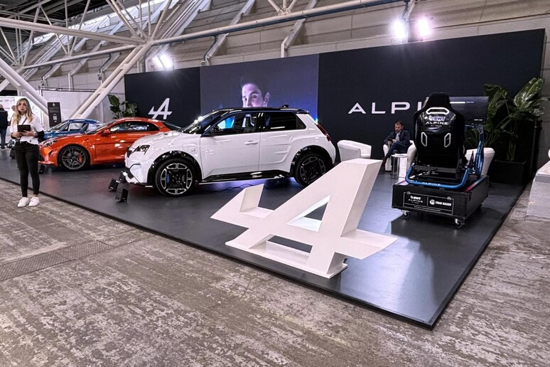 Alpine A290 in mostra ad Auto e Moto d’Epoca © ANSA/Alpine