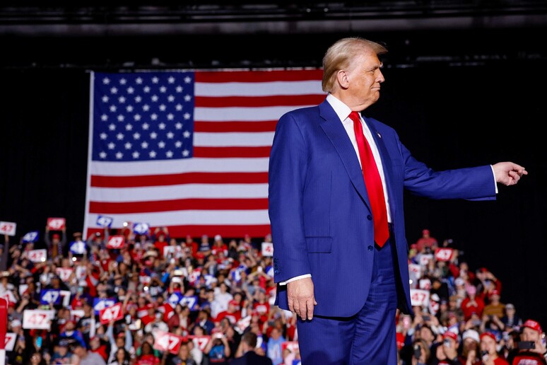 Trump al Madison Square Garden © ANSA/Getty Images via AFP