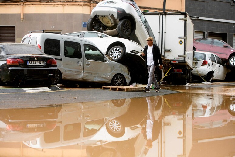 Alluvione in Spagna © ANSA/AFP