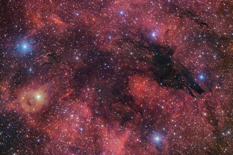 L 'immagine,&nbsp;composta da 283 milioni di pixel, è stata catturata dal Vlt Survey Telescope (fonte:&nbsp;ESO/VPHAS+ team) - RIPRODUZIONE RISERVATA