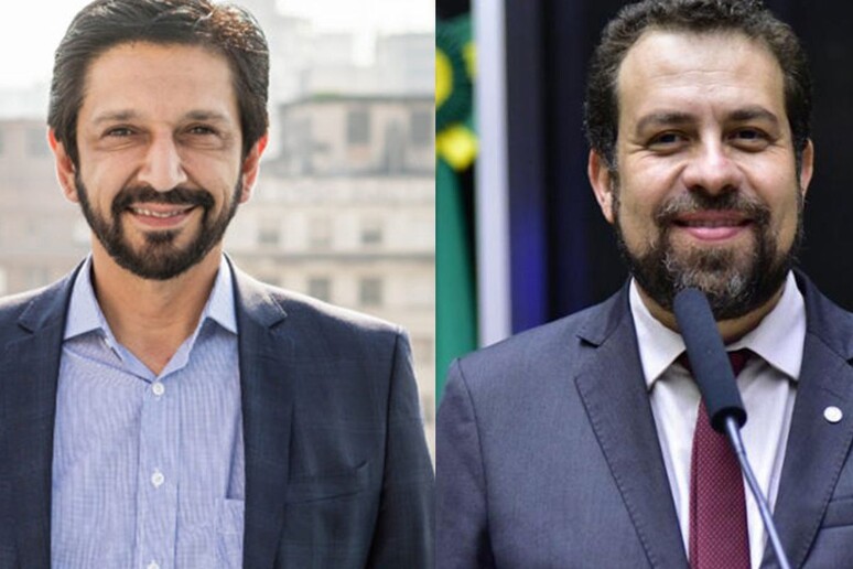 Nunes e Boulos vão se enfrentar no 2º turno © ANSA/Agência Brasil