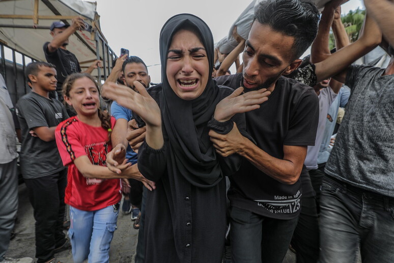 Funeral em Gaza causa comoção e revolta © ANSA/EPA